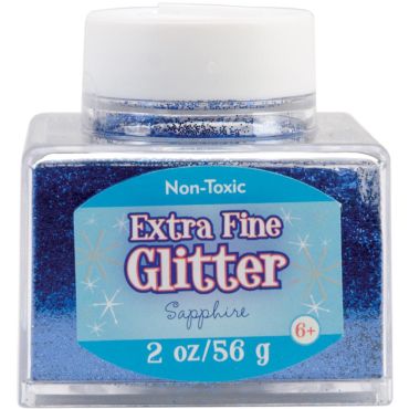 SUNLYN BRILLANTS/GLITTERS EXTRA FINE SAPPHIRE 2 OZ