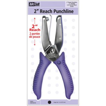 MCGILL POINCONNEUSE A MAIN PUNCHLINE 2 - .25 ROND