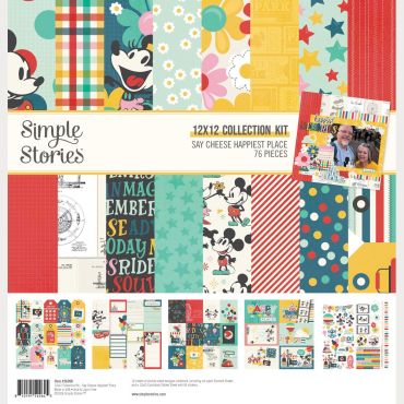 Simple Stories Collection de papier 12"X12" - Say Cheese Happiest Place