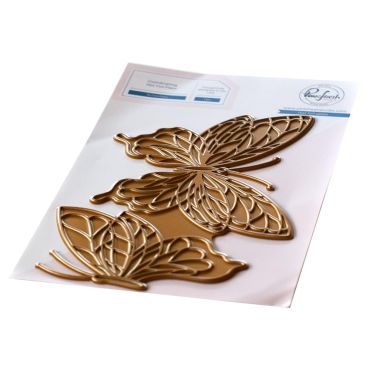 PINKFRESH STUDIO HOT FOIL PLATE, BUTTERFLIES