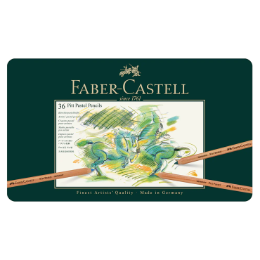 Faber-Castell Pitt Pastel Pencils - Tin of 36 - #112136