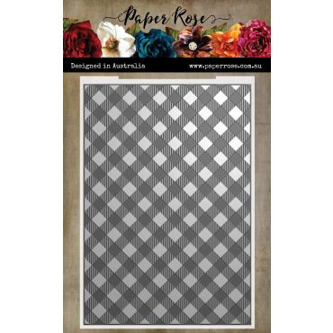 PAPER ROSE DOSSIER DE GAUFRAGE 3D BUFFALO PLAID - 32952