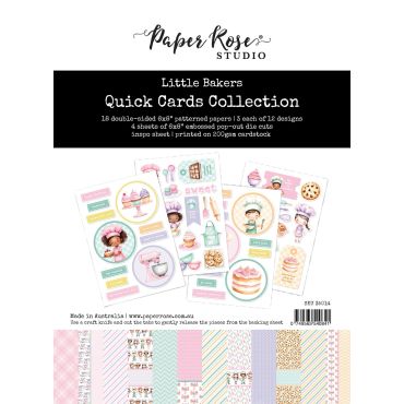 PAPER ROSE LITTLE BAKERS QUICK CARD COLLECTION - 35014