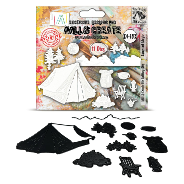 AALL & CREATE #103 - MATRICES DE COUPE - Campout Magic