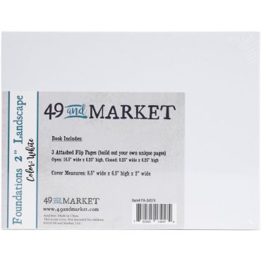 49 & MARKET FOUNDATIONS 2 LANDSCAPE ALBUM 6.5X8.5