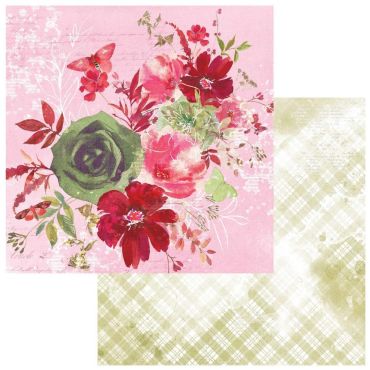 49 & MARKET ROUGE DEVOTED 12X12 PAPIER
