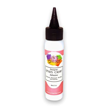 ART GLITTER DESIGNER DRIES CLEAR ADHESIVE 2 OZ COLLE