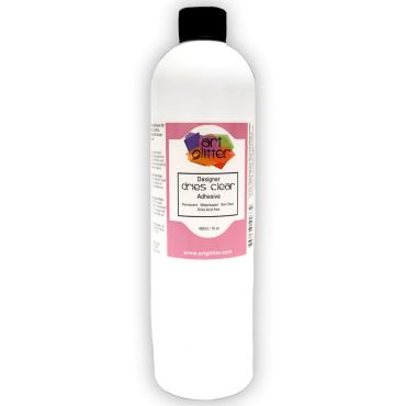 ART GLITTER DESIGNER DRIES CLEAR ADHESIVE 16 OZ COLLE