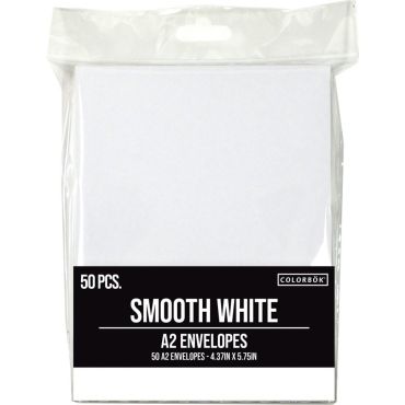 COLORBOK A2 ENVELOPPES (4.375X5.75) 50/PKG