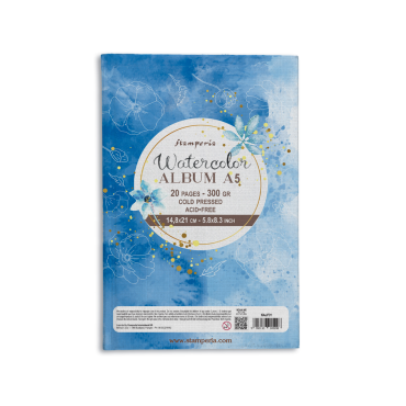 Stamperia Album aquarelle A5 - 20 pages