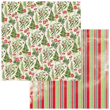 49 & MARKET CHRISTMAS SPECTACULAR PAPIER RECTO-VERSO POSTMARK 12X12