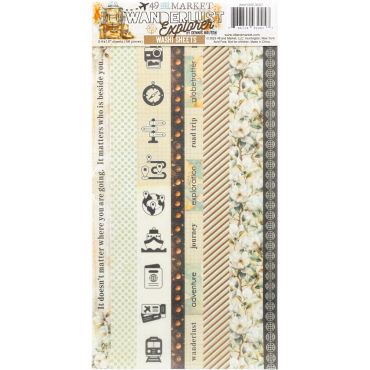 49 And Market - Wanderlust Explorer - Washi Tape Sheets
