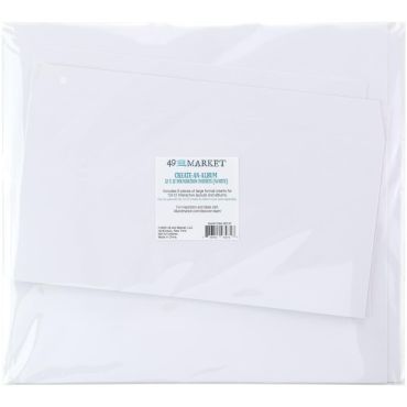 49 AND MARKET CREATE-AN-ALBUM FOUNDATION INSERTS 12X12