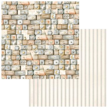 49 AND MARKET - LITTLE DREAMER PAPIER CARTONNE RECTO VERSO  12X12 - BUILD