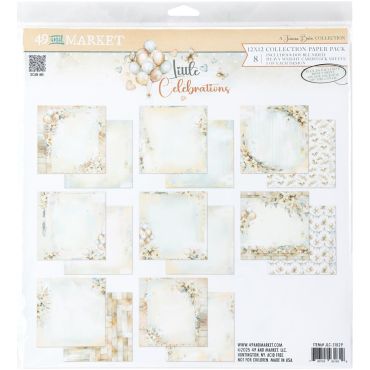 49 AND MARKET - LITTLE CELEBRATIONS COLLECTION DE PAPIER 12X12