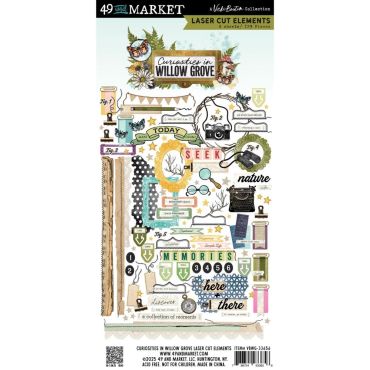 49 and Market Curiosities In Willow Grove Laser Cut Outs, Elements