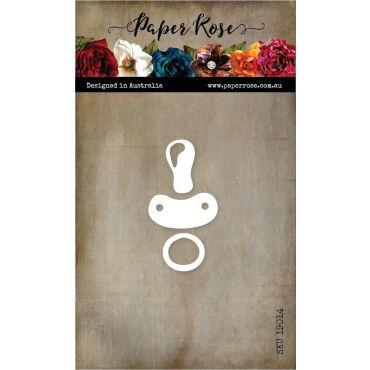 PAPER ROSE BABY DUMMY PACIFIER MATRICE DE COUPE