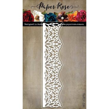 PAPER ROSE LAYERED PINWHEEL LACE BORDER MATRICE DE COUPE