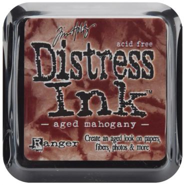 DISTRESS AGED MAHOGANY INK PAD