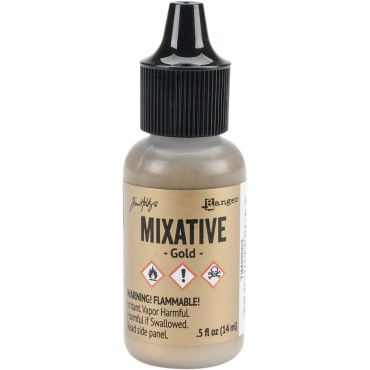 RANGER TIM HOLTZ ALCOHOL INK GOLD METALLIC MIXATIVES 0.5 OZ