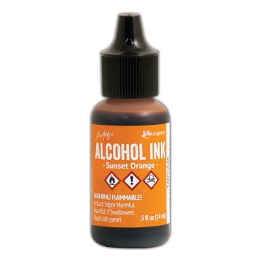 RANGER TIM HOLTZ SUNSET ORANGE ALCOHOL INK 0.5 OZ