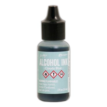 RANGER TIM HOLTZ CLOUDY BLUE ALCOHOL INK 0.5 OZ