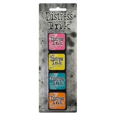 DISTRESS ENSEMBLE DE MINI TAMPON ENCREUR ENSEMBLE 1 4/PAQUET