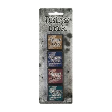 DISTRESS INK MINI PAD KIT 12