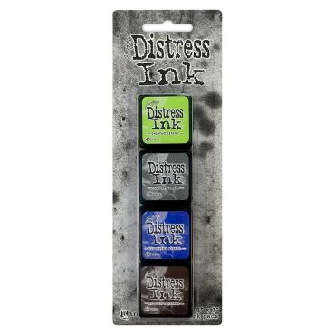 DISTRESS INK MINI PAD KIT 14