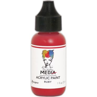 DINA WAKLEY MEDIA ACRYLIC PAINT RUBY
