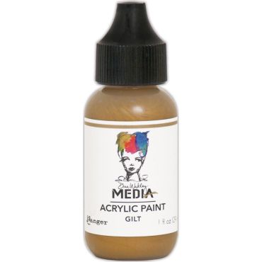 DINA WAKLEY MEDIA METALLIC ACRYLIC PAINT GILT