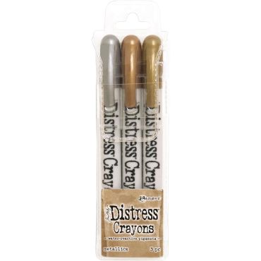 DISTRESS CRAYONS METALLICS