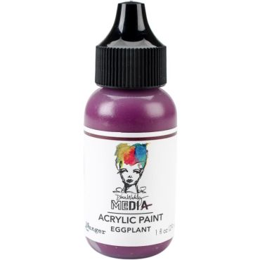 DINA WAKLEY MEDIA ACRYLIC PAINT EGGPLANT