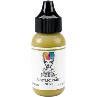 DINA WAKLEY MEDIA ACRYLIC PAINT OLIVE