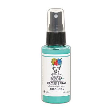 DINA WAKLEY MEDIA GLOSS SPRAY TURQUOISE