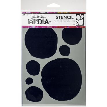 DINA WAKLEY CIRCLES FOR PAINTING 6X9 STENCIL