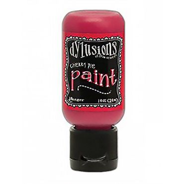 Dylusions Acrylic Paint 1oz, Cherry Pie