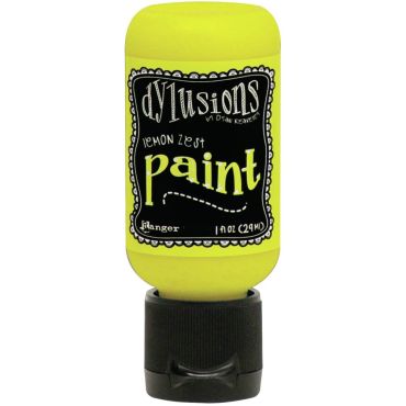 Dylusions Acrylic Paint 1oz, Lemon Zest