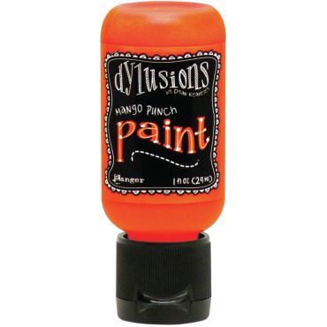 Dylusions Acrylic Paint 1oz, Mango Punch