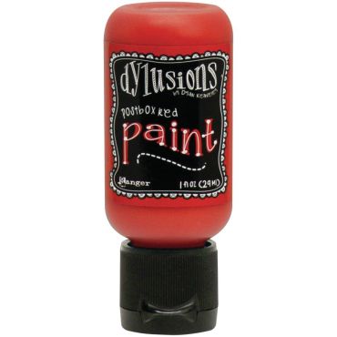 Dylusions Acrylic Paint 1oz, Postbox Red