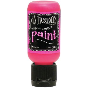 Dylusions Acrylic Paint 1oz, Tropical Sangria