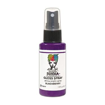 DINA WAKLEY MEDIA GLOSS SPRAY BLACKBERRY