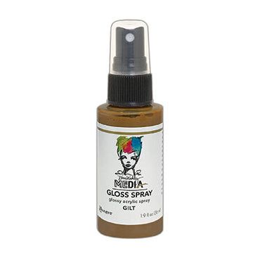 DINA WAKLEY MEDIA GLOSS SPRAY GILT