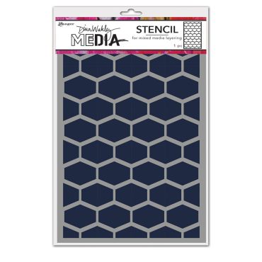 DINA WAKLEY LATTICE STENCIL 6X9