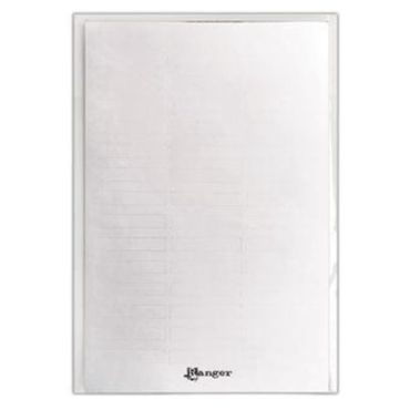 RANGER RECTANGLE SWATCH LABELS