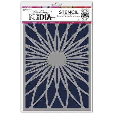 DINA WAKLEY SUNSHINE STENCIL 9X6