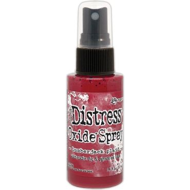 DISTRESS OXIDE SPRAY LUMBERJACK PLAID