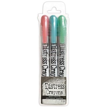 DISTRESS CRAYONS PEARL HOLIDAY SET 6