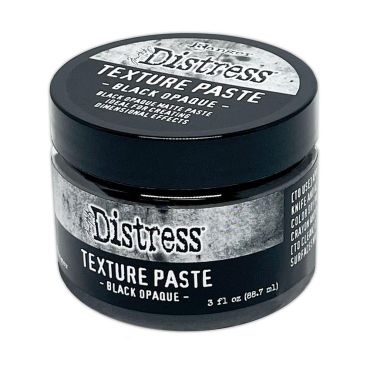 TIM HOLTZ DISTRESS PATE TEXTURANTE BLACK OPAQUE 3 ONCES