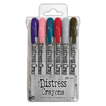 DISTRESS CRAYONS KIT 16